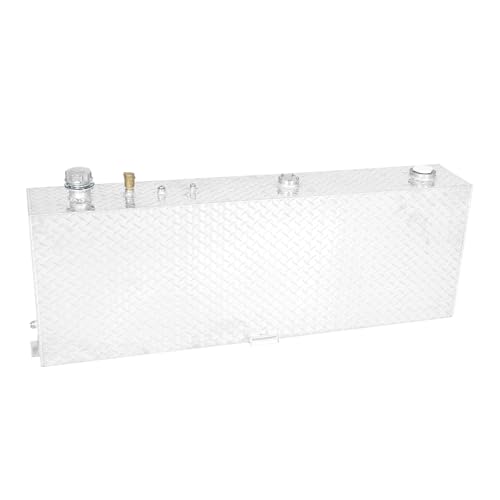 Aluminum Rectangular Liquid Tank, 45 Gallon Capacity, 57 × 9.5 × 20 inches