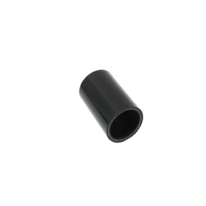 Automotive Silicone Tubing, 1.75" (45mm) ID Straight Hose，3"(76mm) Leg Length，3-Ply High Performance Coupler Universal Silicone Hose (Black) - size: 1.75" (45mm)