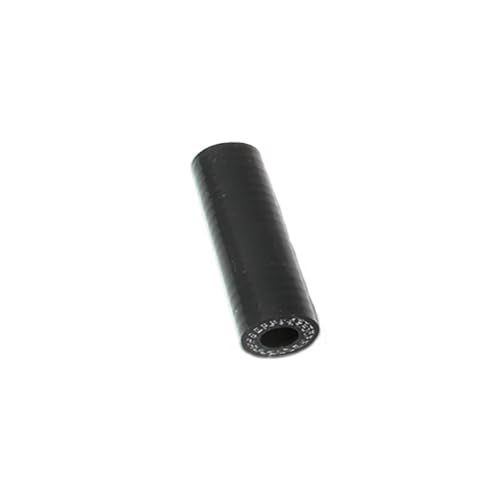 Automotive Silicone Tubing, 1/2" (12mm) ID Straight Hose，3"(76mm) Leg Length，3-Ply High Performance Coupler Universal Silicone Hose (Black) - size: 1/2" (12mm)