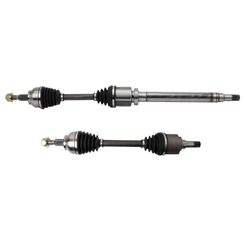 TRQ Front Driver and Passenger Side CV Axle Assembly Set 2 Piece - style: CSA36522