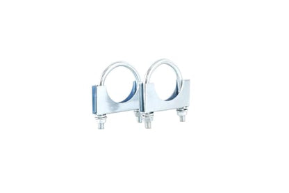 1.75" [1 3/4"] ID x 16.5" Length Universal T304 stainless steel Exhaust Flex Pipe with 2x Metal Steel U Bolt Clamps - size: 1.75'' x 16.5''+ 2 x U Bolt