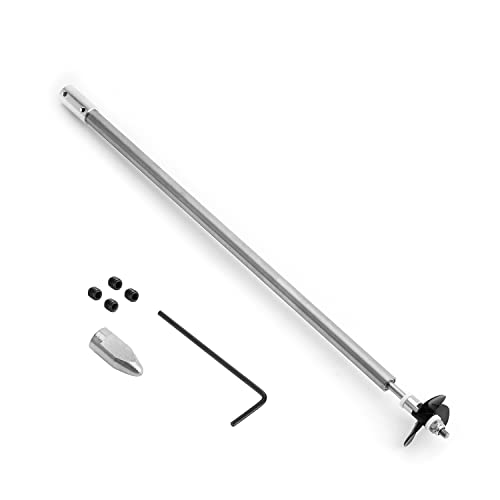 Fielect Drive Shaft w Propeller and Universal Joint for RC Boat, L300mm Shaft, L250mm Sleeve, D36mm Propeller, Fit for 4mm Motor Shaft - color: 4.00mm 30cm 25cm