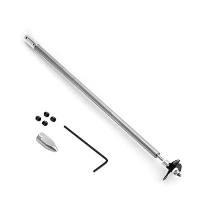 Fielect Drive Shaft w Propeller and Universal Joint for RC Boat, L300mm Shaft, L250mm Sleeve, D36mm Propeller, Fit for 6mm Motor Shaft - color: 6.00mm 30cm 25cm