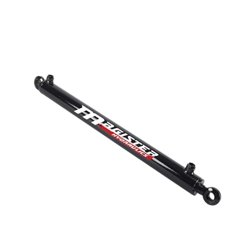 Swivel Ball Welded Hydraulic Cylinder - 2" Bore × 18" Stroke × 1.25" Rod Swivel Eye Hydraulic Ram - Double Acting Hydraulic Piston 3000 PSI - color: 2" Bore, size: 18" Stroke