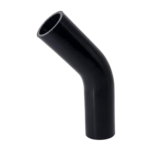 45 Degree Elbow Coupler Silicone Hose for Radiator/Turbo - size: 45 Degree Elbow / ID 1.5" (38mm)