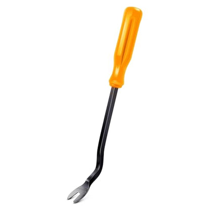 GOOACC Car Panel/Upholstery Fastener Remover Ergonomic Stainless Steel - color: Yellow, size: 1Pc Remover