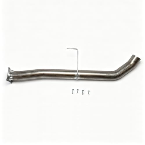 1 Set Stainless Steel Exhaust Pipes for 2013-2018 Ram 3500/4500/5500 6.7L 4" Cummins Diesel - size: for 2013-2018 Ram 3500/4500/5500