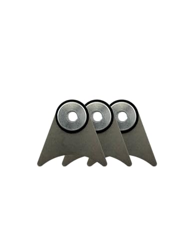 GSI Stainless Steel Exhaust Hanger 1.25" x 3.0" (3 Pack) - size: 3 Pack