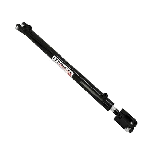 Hydraulic Cylinder 1.5" Bore x 20" Stroke, Welded Hydraulic Ram with Clevis Ends, Double Acting Hydraulic Piston 3500 PSI (WCL 1.5x20) - color: 20" Stroke, size: 1.5" Bore