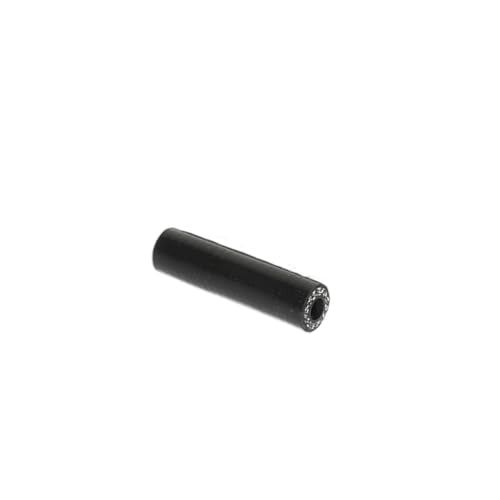 Automotive Silicone Tubing, 5/16" (8mm) ID Straight Hose，3"(76mm) Leg Length，3-Ply High Performance Coupler Universal Silicone Hose (Black) - size: 5/16" (8mm)