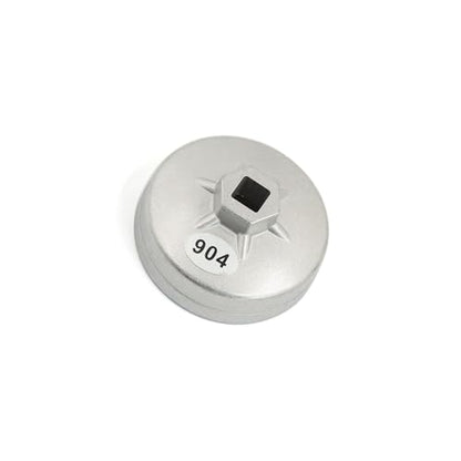 1/2 Inch Square 15 Flutes 79mm Cap Oil Filter Wrench Car Remover Tool for Hyundai Auto Accessories