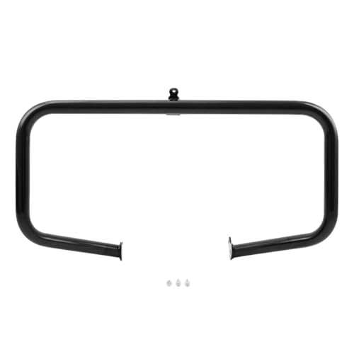 TCMT 1.38" Front Engine Guard Highway Crash Bar Fit For Harley Touring 2009-2024 Road King Electra Glide Street Glide Road Glide Tri Glide - color: Black, size: Fit For 2009-2024 Touring (Tube Diameter 1.38")