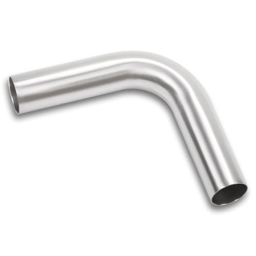 90 Degree Elbow 1.5 Inch 38mm OD Aluminum Intercooler Pipe Piping Air Intake Tube, 1.5D Radius, Brushed Finish - color: 90 Degree - 1PC, size: OD: 1.5" (38mm)