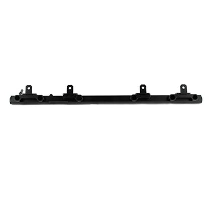 Billet Fuel Rail Replacement for 1997-2004 2008 Jeep Wrangler TJ Cherokee XJ 4.0L Black 1998 1999 2000 2001 2002 2003 04 94 95 96 97 98 Aluminum Billet Fuel Rail