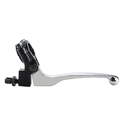 22mm 7/8" Left Universal Motorcycle Folding Brake Clutch Lever - color: Silver