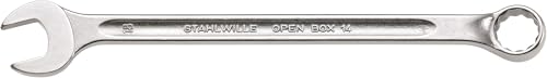 Stahlwille 96401004 14/15 Combination Spanner Set, Open-Box Long, 15 Piece Set, 6.0-32mm Range, High-Performance Quality, Chrome-Alloy-Steel, Made in Germany - style: 14/15
