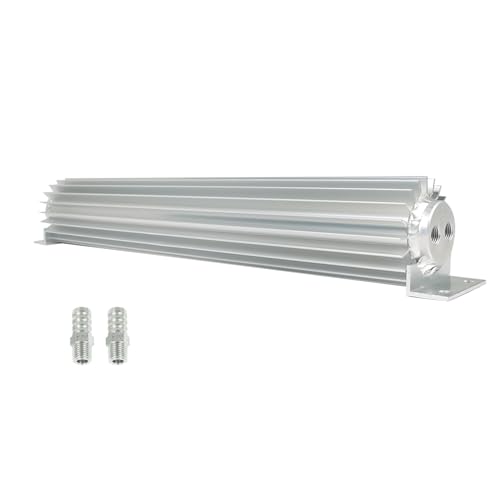 GXYWADY 18inch Aluminum Dual Pass Finned Transmission trans oil Co-o-le