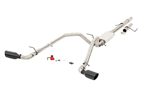 Rough Country Dual Cat-Back Exhaust for 09-13 Chevy/GMC 1500 | 4.8L/5.3L - 96008