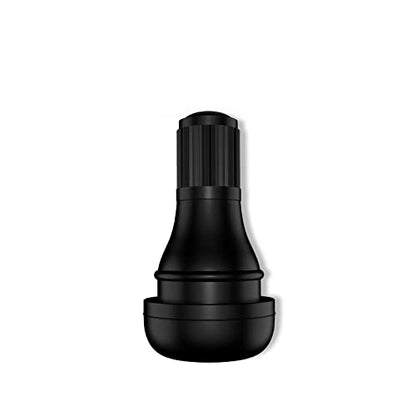 CKAuto TR412 Tubeless Rubber Snap-in Tire Valve Stems, Black, 5 Pcs/Bag - size: TR412