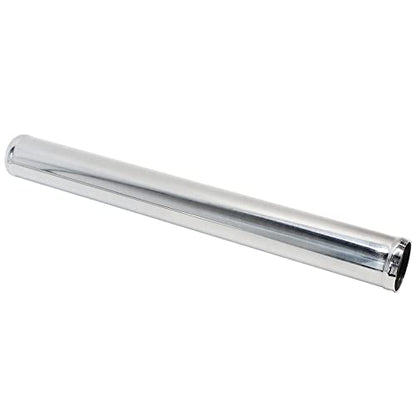 Straight Aluminum Pipe Polished, OD 3" (76mm), Length 18.00" (457mm) Intake Tube Tubing Universal Seamless Round Intercooler Piping - size: OD: 3" (76mm)