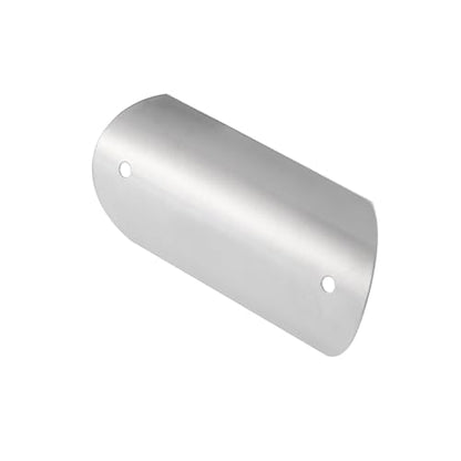 1 Set Motorcycle ATV 5.67" Stainless Steel Exhaust Muffler Pipe Heat Shield Cover Guard Protector Silver Tone Durable Material