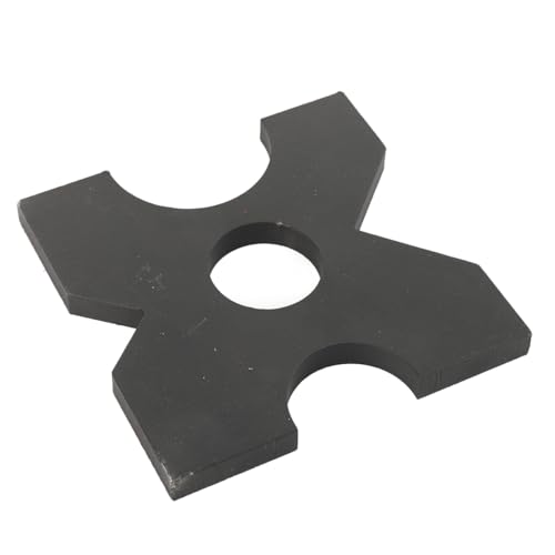 7.09 * 7.09 * 0.63 in H-shape Hydraulic Shop Press Plates, 20T Load-bearing