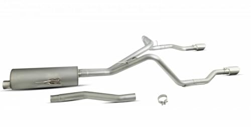 Gibson Performance 617410 Cat-Back Dual Split Exhaust System, Aluminized