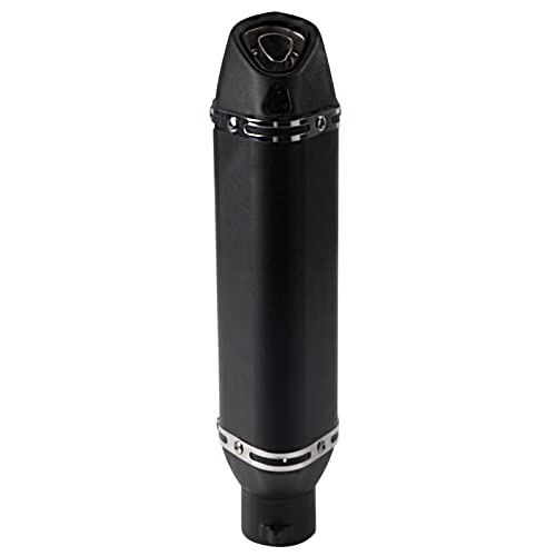 PACEWALKER Motorcycle Exhaust Muffler 1.5-2" Inlet, 38,51mm, Matt Black - size: Matt black