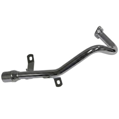 MMG Exhaust System Muffler, GY6 50cc, 10" Wheels, Carbon Fiber Finish