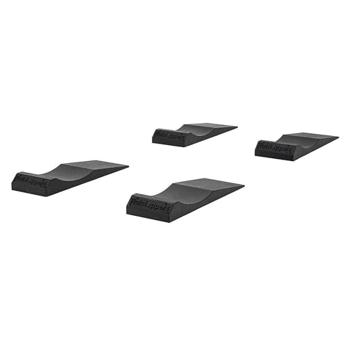 Race Ramps FlatStoppers Tire Saver Ramps, Non-Skid Car Wheel Storage Pads, High-Density Foam to Prevent Flat Spots, 10 Inch Wide, Set of 4 - size: 10-inch