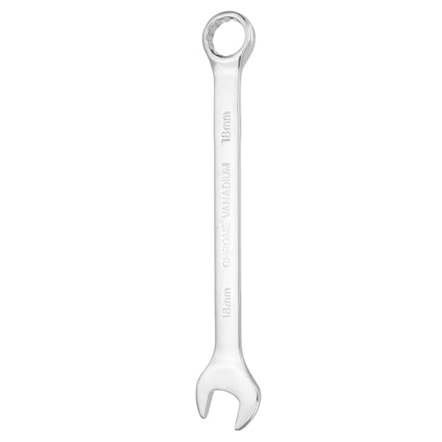 HARFINGTON Combination Wrench 18mm Metric 12-Point Box and Open End - size: 18mm