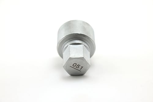 TEMO #51 Anti-Theft Wheel Lock Lug Nut Removal Socket Key 3055 for BMW - size: #51