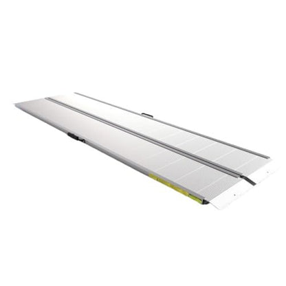 EZ-Access Traverse Aluminum Singlefold Edgeless Ramp, Silver, Loading, 8 ft - size: 8 Foot, style: Singlefold Edgeless
