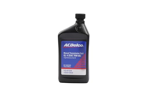 ACDelco 805270 GM Original Equipment 10-4104 XGP SAE 75W-85 Manual Transmission Fluid - 1 qt