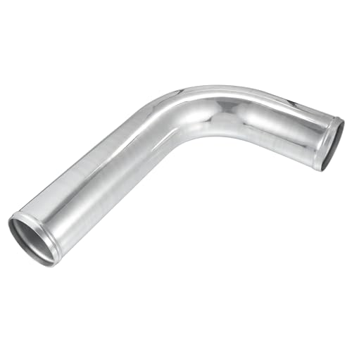 Universal 90 Degree L Shape Bend Elbow Intercooler Pipe Air Intake Tube 3" OD 76mm OD 500mm 19.69" Length Intercooler Pipe Aluminum Alloy - size: 76MM/3.0INCH OD