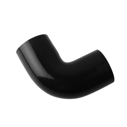 90 Degree ID 3.5"(89mm) Elbow Silicone Hose Intake Intercooler Coupler 3.5 inch Pipe,Length 102mm One Leg,4-Ply Thickness 5.4 mm - size: 90ID89(3.5")