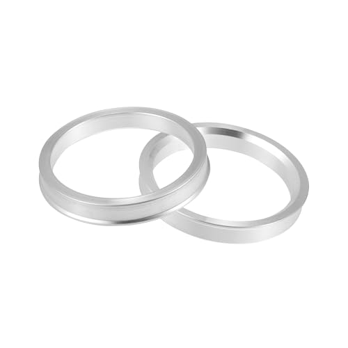 2pcs OD 70.6mm to ID 60.1mm Aluminium Alloy Car Hub Centric Rings Wheel Bore Center Spacer Automotive Parts