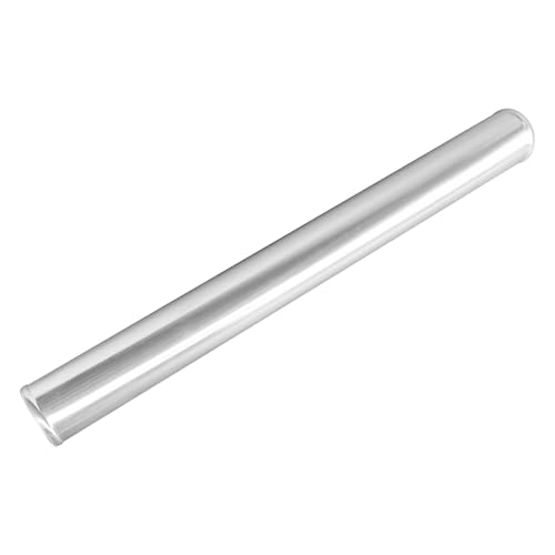 3" (76mm) OD Straight Aluminum Alloy Tube Intercooler Pipe 23.5in (600mm) Length Air Intake Tube Aluminum Intercooler Pipe Aluminum Pipe Tube Brushed Finish Silver - size: L: 23.62"(600mm) Straight