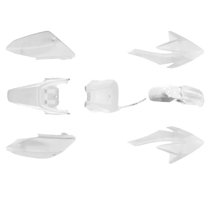 PRO BAT 7 PCs Plastic Fender Kit - color: White Plastic Fender Kit