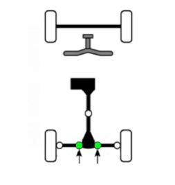 Precision Universal Joints for Suzuki King Quad 300, Quad Runner 250 300, Rear, Inner, Reduced Vibration, Quality Tested, Heat-Treated, Set of 2, ATVPC