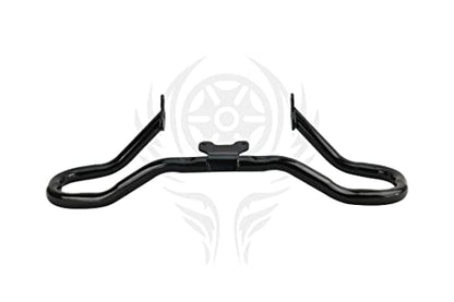 Chopped Engine Guard Crash Bar for Harley Touring 2014-2025 (Gloss Black) - color: Black