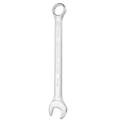 HARFINGTON Combination Wrench 21mm Metric 12-Point Box and Open End - size: 21mm