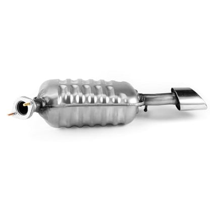 100% Stainless Steel Rear Exhaust Muffler for Hyundai Sonata 11-14 HS08 - size: For 2011-2014 Hyundai Sonata
