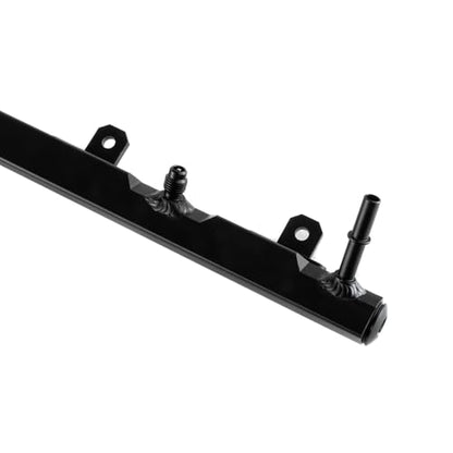 Billet Fuel Rail Replacement for 1997-2004 2008 Jeep Wrangler TJ Cherokee XJ 4.0L Black 1998 1999 2000 2001 2002 2003 04 94 95 96 97 98 Aluminum Billet Fuel Rail