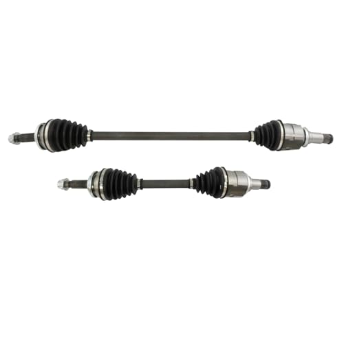 TRQ Front Driver Side and Passenger Side CV Axle Assembly Set 2 Piece - style: CSA70775