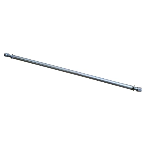 Axle 1" Diameter 40" Steel Axle Rod With 1" to 3/4" Step-Down - size: 40"