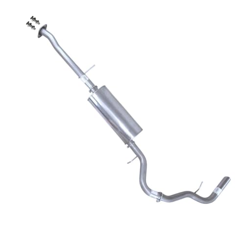 Exhaust Pipe Muffler and Tail Pipe Compatible with Chevy Avalanche 1500 2002-2006 5.3L | Suburban 1500 01-06 5.3L | Stainless Steel | Northeastern Exhaust | Includes Clamps and Bolt Kit | Direct-Fit