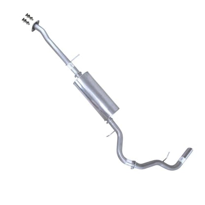 Exhaust Pipe Muffler and Tail Pipe Compatible with Chevy Avalanche 1500 2002-2006 5.3L | Suburban 1500 01-06 5.3L | Stainless Steel | Northeastern Exhaust | Includes Clamps and Bolt Kit | Direct-Fit