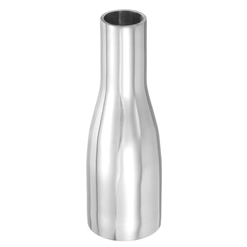 PATIKIL Concentric Reducer Pipe Fitting, 1-1/4"(32mm) to 3/4"(19mm) OD 304 Stainless Steel Butt Weld Tube Long Reducer Exhaust Pipe for Food Beverage HVAC Plumbing, Silver - size: 1-1/4" to 3/4" OD
