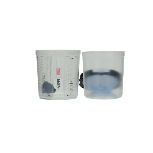 3M PPS 2.0 Spray Gun Cup Lids and Liners Kit, 26301, 22 oz, Standard - size: Standard, 125-Micron Filter